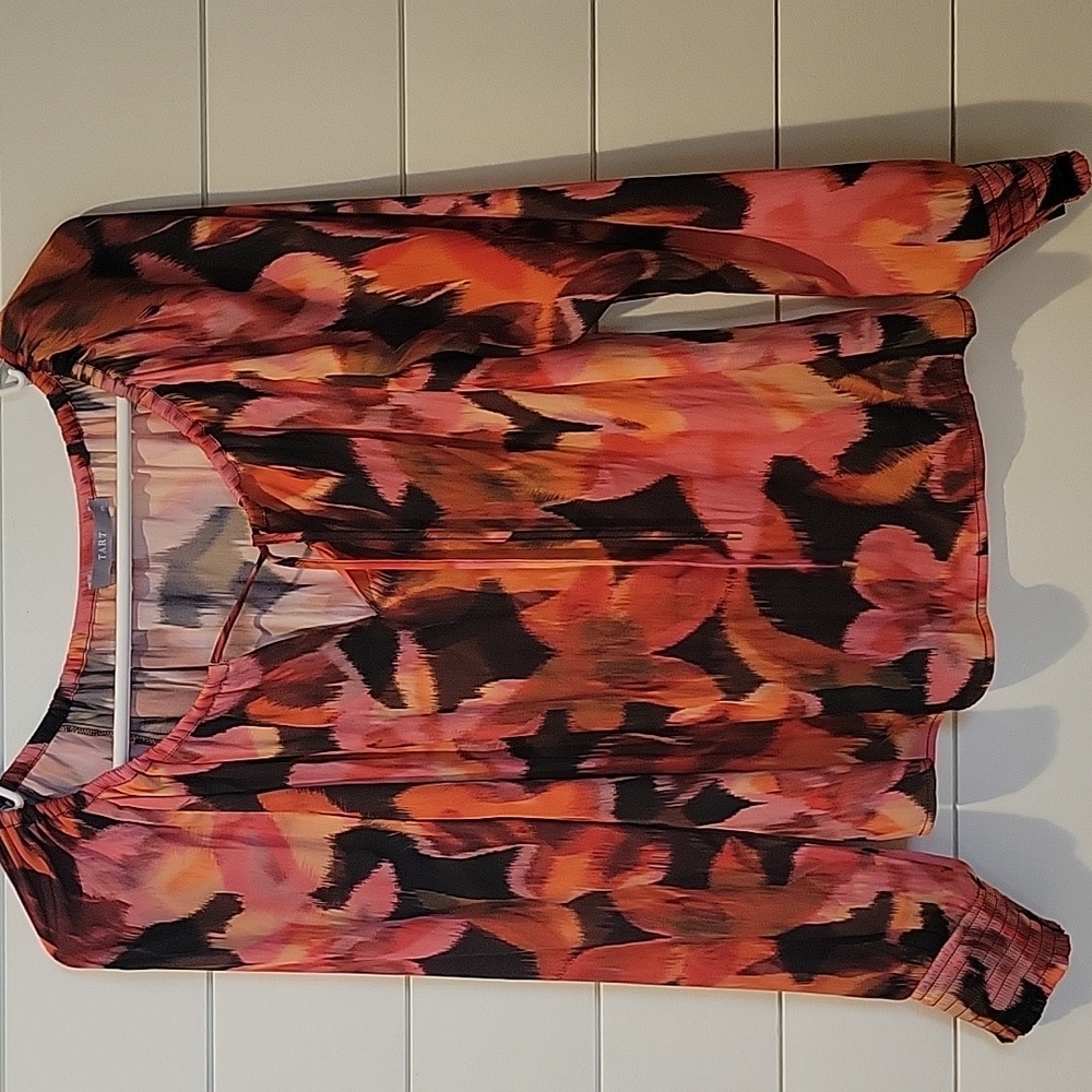 TART LONG SLEEVED BLOUSE  XS  MULTICOLOR